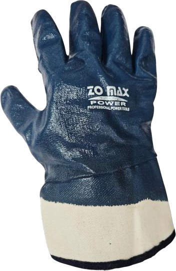 ZOMAK Nitrile Coated Cuffed Gloves