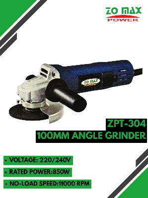 ZOMAK ZPT-304 100mm Angle Grinder (801N)