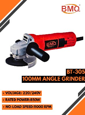 IBMQ BT-303 100mm Angle Grinder (801N)